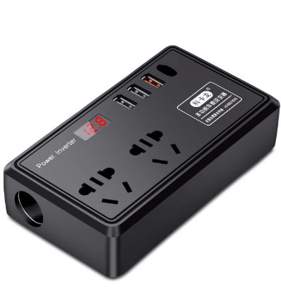 车载逆变器12V24V通用转220V大功率智能汽车逆变转换器车载逆变器